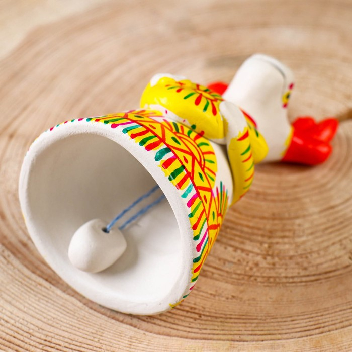 Филимоновская игрушка колокольчик &laquo;Олень&raquo;