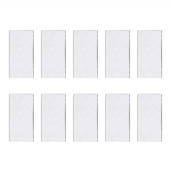 Магнит на клеевой основе &laquo;Прямоугольник&raquo; 4 &times; 2 см, набор 10 шт.