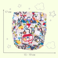 Трусики-подгузник, многоразовый, &laquo;Гномики&raquo;, Крошка Я