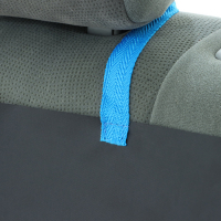 Накидка на заднее сиденье, защитная, оксфорд, черная Накидка на заднее сиденье, защитная, оксфорд, черная