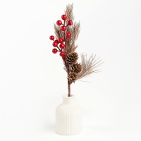 Новогодний декор &laquo;Золотая веточка&raquo;, 31 &times; 10 &times; 5 см