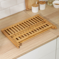 Сушилка для посуды Доляна «Бамбуковый лес», 2 яруса, 47×30 см, бамбук Сушилка для посуды Доляна «Бамбуковый лес», 2 яруса, 47×30 см, бамбук