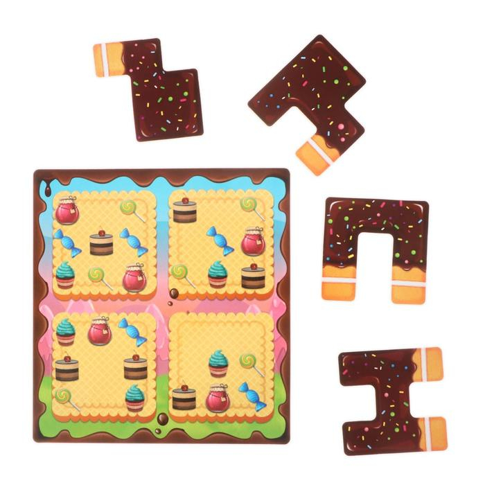 Магнитная игра-головоломка &laquo;Сладкая головоломка&raquo;, 7+