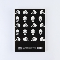 Ежедневник &laquo;Хэллоуин: Черепа&raquo;, А5, 160 листов, мягкая обложка