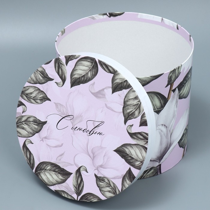 Набор шляпных коробок 5 в 1, упаковка подарочная, «Цветочный сад», 13 х 14 ‒ 19.5 х 22 см Набор шляпных коробок 5 в 1, упаковка подарочная, «Цветочный сад», 13 х 14 ‒ 19.5 х 22 см