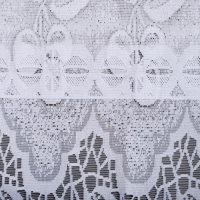 Тюль на кухню без шторной ленты, 145х70 см, 100% полиэстер Тюль на кухню без шторной ленты, 145х70 см, 100% полиэстер