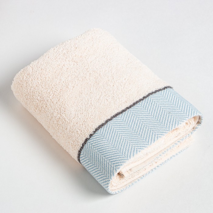 Полотенце махровое Love Life &laquo;Бриз&raquo; 70х120 см, аквамарин, 100% хл, 500 гр/м2