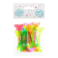 Шпажки для канапе &laquo;Бабочка&raquo; набор 24 шт.