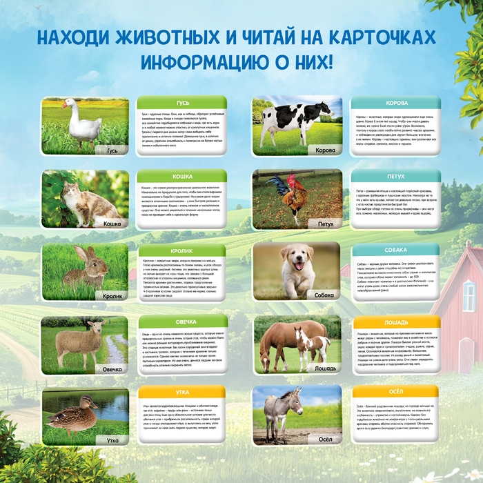 Набор для раскопок &laquo;Жители фермы&raquo;