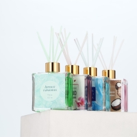 Диффузор ароматический палочки, ароматизатор для дома &laquo;Аромадиффузор: Аромат гармонии&raquo;, аромат мята, 100 мл.