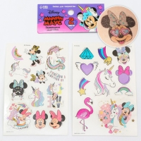 Набор детских татуировок переводок &laquo;Минни с единорогом&raquo;