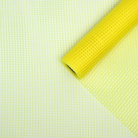Сетка флористическая, "Клетка", 50см х 4,5м, жёлтый Сетка флористическая, "Клетка", 50см х 4,5м, жёлтый