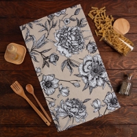 Полотенце "Доляна" Blooming garden 35х60см 100% хл,164 г/м2 Полотенце "Доляна" Blooming garden 35х60см 100% хл,164 г/м2