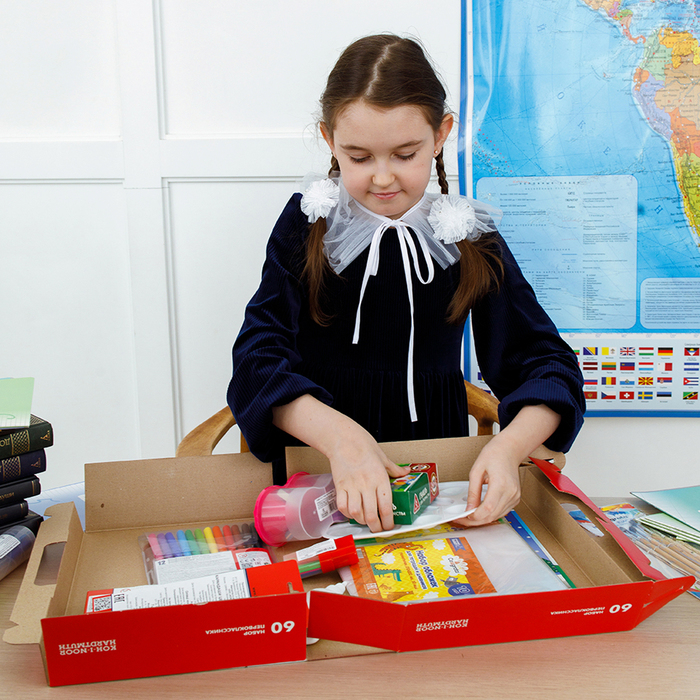 Набор первоклассника Koh-I-Noor, 60 предметов Набор первоклассника Koh-I-Noor, 60 предметов
