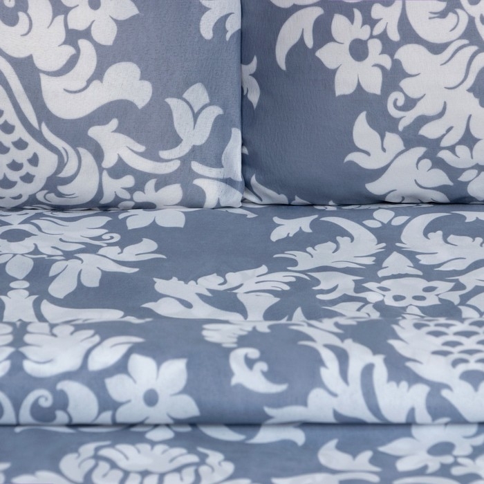 Постельное бельё 2 сп Экономь и Я &laquo;Россини&raquo; 173х215см, 175х214см, 50х70см-2 шт, 60 г/м2, микрофибра