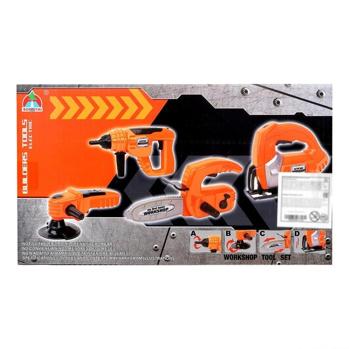 Бензопила &laquo;Дровосек&raquo;, звуковые эффекты, работает от батареек