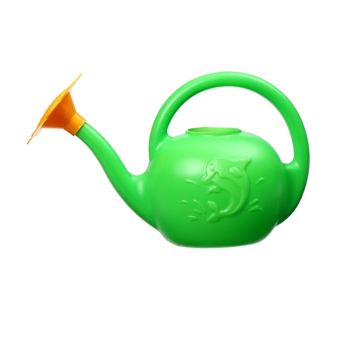 Лейка, 1.5 л, с рассеивателем, цвет МИКС, &laquo;Ромашка&raquo;