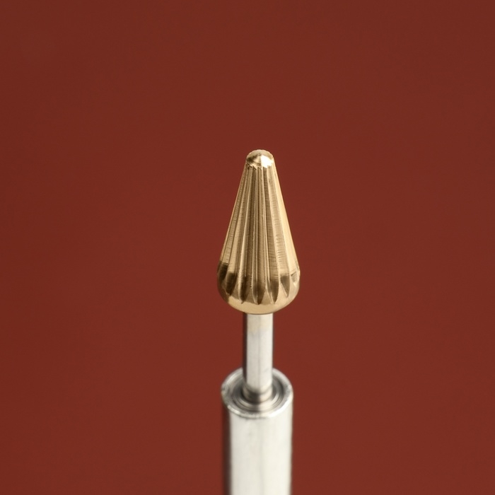 Ручка-аппликатор для кожи, 14,5 см, цвет серебряный/золотой