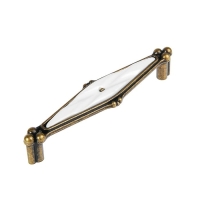 Ручка скоба ELEGANT CAPPIO РС153AB, 128 мм, керамическая, цвет бронза Ручка скоба ELEGANT CAPPIO РС153AB, 128 мм, керамическая, цвет бронза