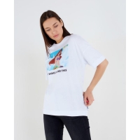 Футболка &laquo;Русалочка&raquo; Принцессы oversize, цвет белый