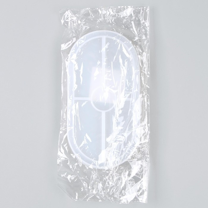 Форма силиконовая универсальная «Овал», размер изделия 9,2 × 17,6 × 1,4 см Форма силиконовая универсальная «Овал», размер изделия 9,2 × 17,6 × 1,4 см