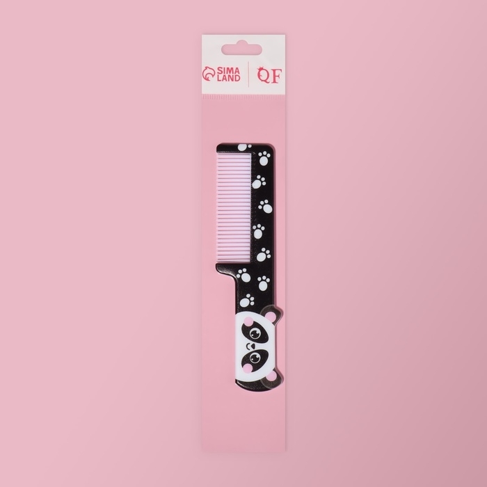 Расчёска фигурная «Милая панда», 14,5 × 3,5 см Расчёска фигурная «Милая панда», 14,5 × 3,5 см