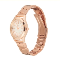 Часы наручные женские кварцевые "Периана", циферблат d-3.2 см, белый Часы наручные женские кварцевые "Периана", циферблат d-3.2 см, белый