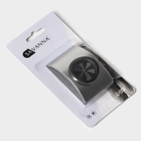 Крючок самоклеющийся SAVANNA Chrome Loft, держатель для салфеток и полотенец, металл, 3&times;8&times;5 см