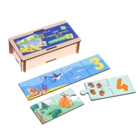 Пазлы «Счёт и логика для малышей» Пазлы «Счёт и логика для малышей»