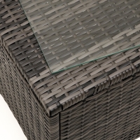 Садовый стол "Бордо" журнальный, плетение: искусственный ротанг, 45 х 45 х 45 см Садовый стол "Бордо" журнальный, плетение: искусственный ротанг, 45 х 45 х 45 см