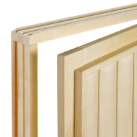 Дверь для бани и сауны "Эконом", ЛИПА 180&times;70см