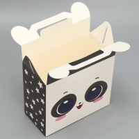 Коробка подарочная складная, упаковка, &laquo;Панда&raquo;, 23 х 20 х 10 см