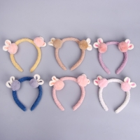 Карнавальный ободок «Зайка», цвета МИКС Карнавальный ободок «Зайка», цвета МИКС