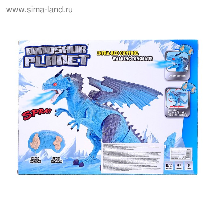 Дракон радиоуправляемый, эффект дыма, световые и звуковые эффекты Дракон радиоуправляемый, эффект дыма, световые и звуковые эффекты