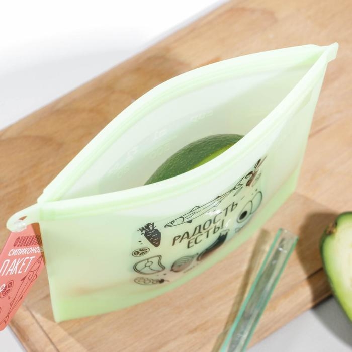 Силиконовый пакет-контейнер &laquo;Надежно спрячу&raquo;, 500 мл 6255230