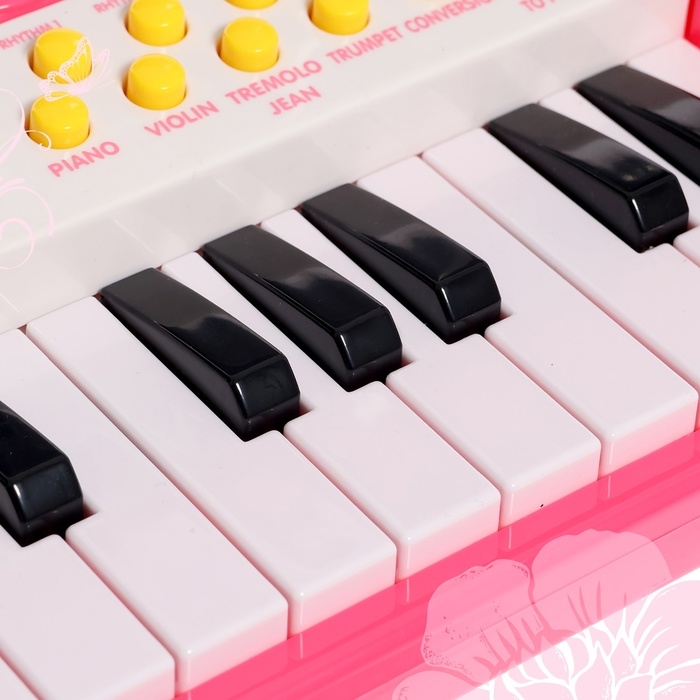 Синтезатор &laquo;Юная пианистка&raquo;, звуковые, световые эффекты