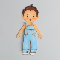 Кукла из фетра &laquo;Гриша&raquo;