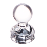 Набор магнитов 22 штуки для досок "Пешки", 11х17 мм, Прозрачные Набор магнитов 22 штуки для досок "Пешки", 11х17 мм, Прозрачные