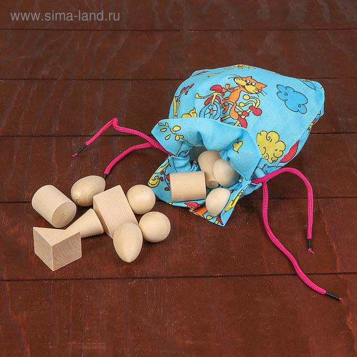 &laquo;Волшебный мешочек&raquo; геометрия, 12 деталей, МИКС