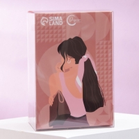 Стакан керамический с силиконовой крышкой &laquo;Твой стиль&raquo;, 300 мл, цвет коричневый