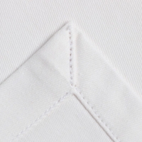 Набор салфеток с декорат. кольцами "White pleasure" 40х40 см - 2 шт, 100% хлопок, саржа 190гр/м2 Набор салфеток с декорат. кольцами "White pleasure" 40х40 см - 2 шт, 100% хлопок, саржа 190гр/м2