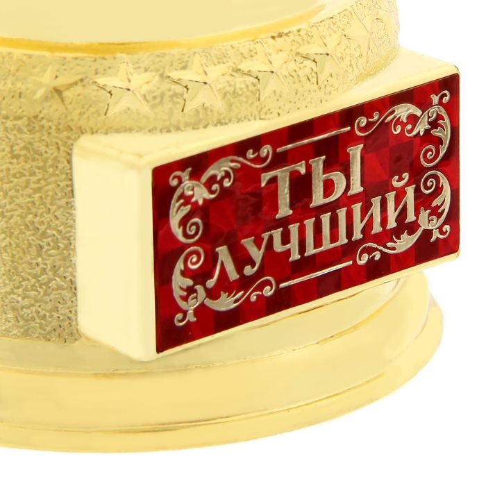 Кубок наградная фигура «Ты лучший», оскар, пластик, 18 х 6,3 см. Кубок наградная фигура «Ты лучший», оскар, пластик, 18 х 6,3 см.