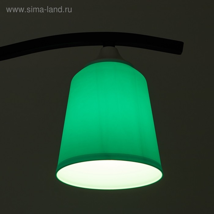 Плафон универсальный Плафон универсальный "Цилиндр" Е14/Е27 лазурный 11х11х12см