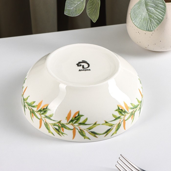 Салатник Доляна &laquo;Флора и Фауна&raquo;, 600 мл, d=15,5 см