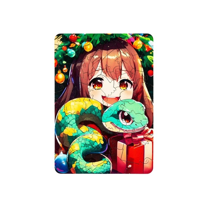 Пазл &laquo;Девочка и змейка&raquo;, 54 дет.