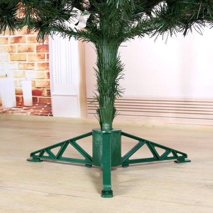 Ель искусственная Никольская иней 1,5 м (подставка пластик)