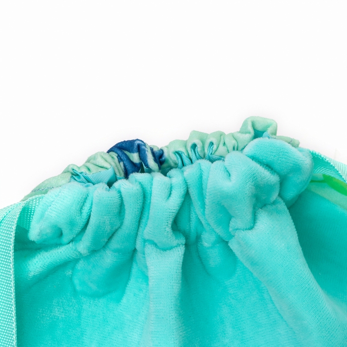 Сумка детская &laquo;Дино&raquo;, 35 &times; 30 см, цвет бирюзовый