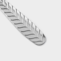 Набор вилок столовых из нержавеющей стали Доляна «Колосок», h=19 см, 6 шт, цвет серебряный Набор вилок столовых из нержавеющей стали Доляна «Колосок», h=19 см, 6 шт, цвет серебряный