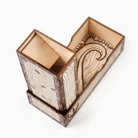 Башня для кубиков, игральных костей, дайсов "Мимик", для настольных игр, днд Башня для кубиков, игральных костей, дайсов "Мимик", для настольных игр, днд