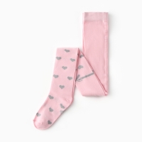 Колготки детские KAFTAN "Сердечки" 104-110 см, розовый Колготки детские KAFTAN "Сердечки" 104-110 см, розовый